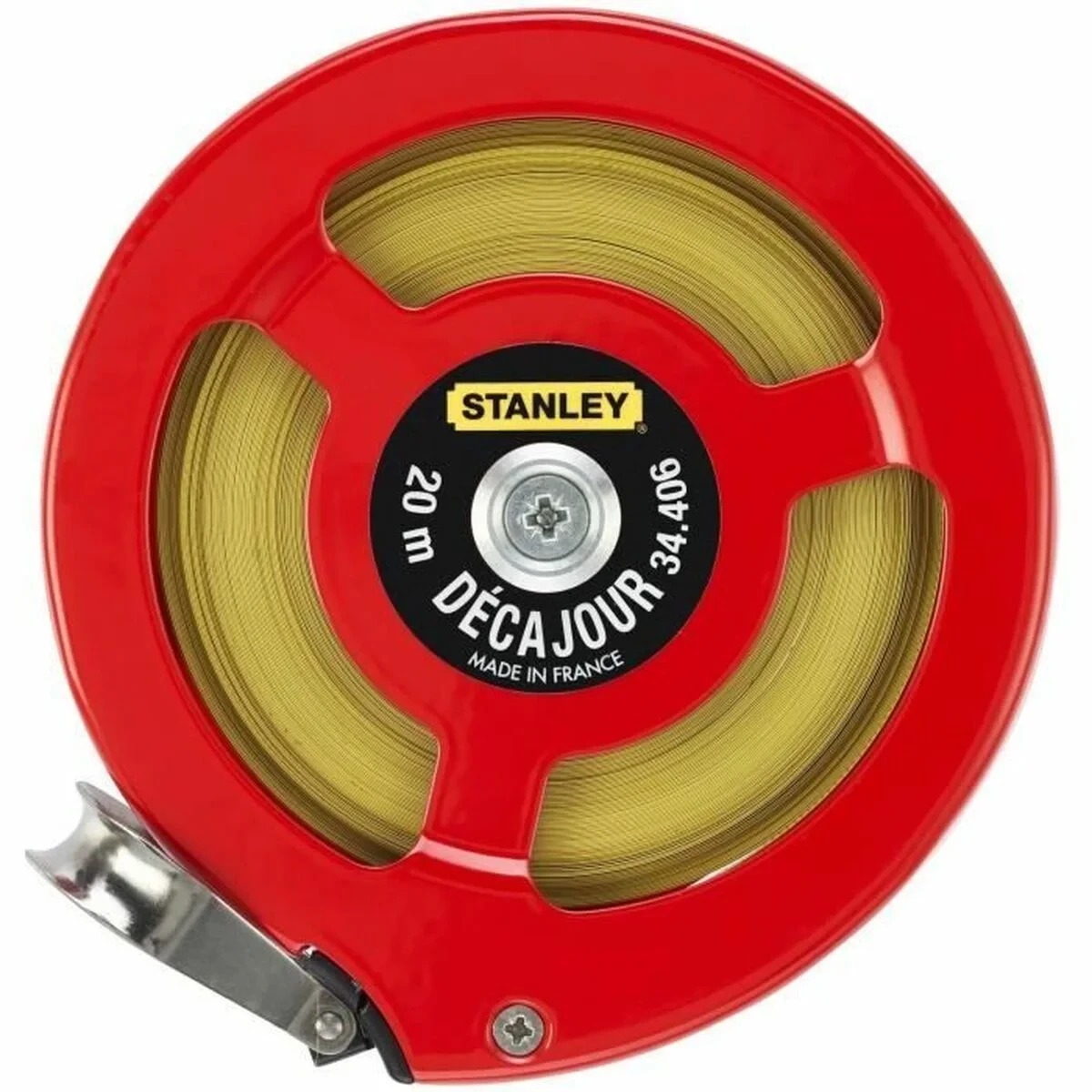 Flexómetro Stanley 0-34-406 Acero Cromado 20 m