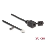 Cable USB DELOCK 88009 Negro 20 cm (1 unidad)