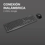 Teclado y Ratón CoolBox COO-KTR-03W