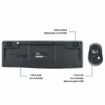 Teclado y Ratón CoolBox COO-KTR-03W