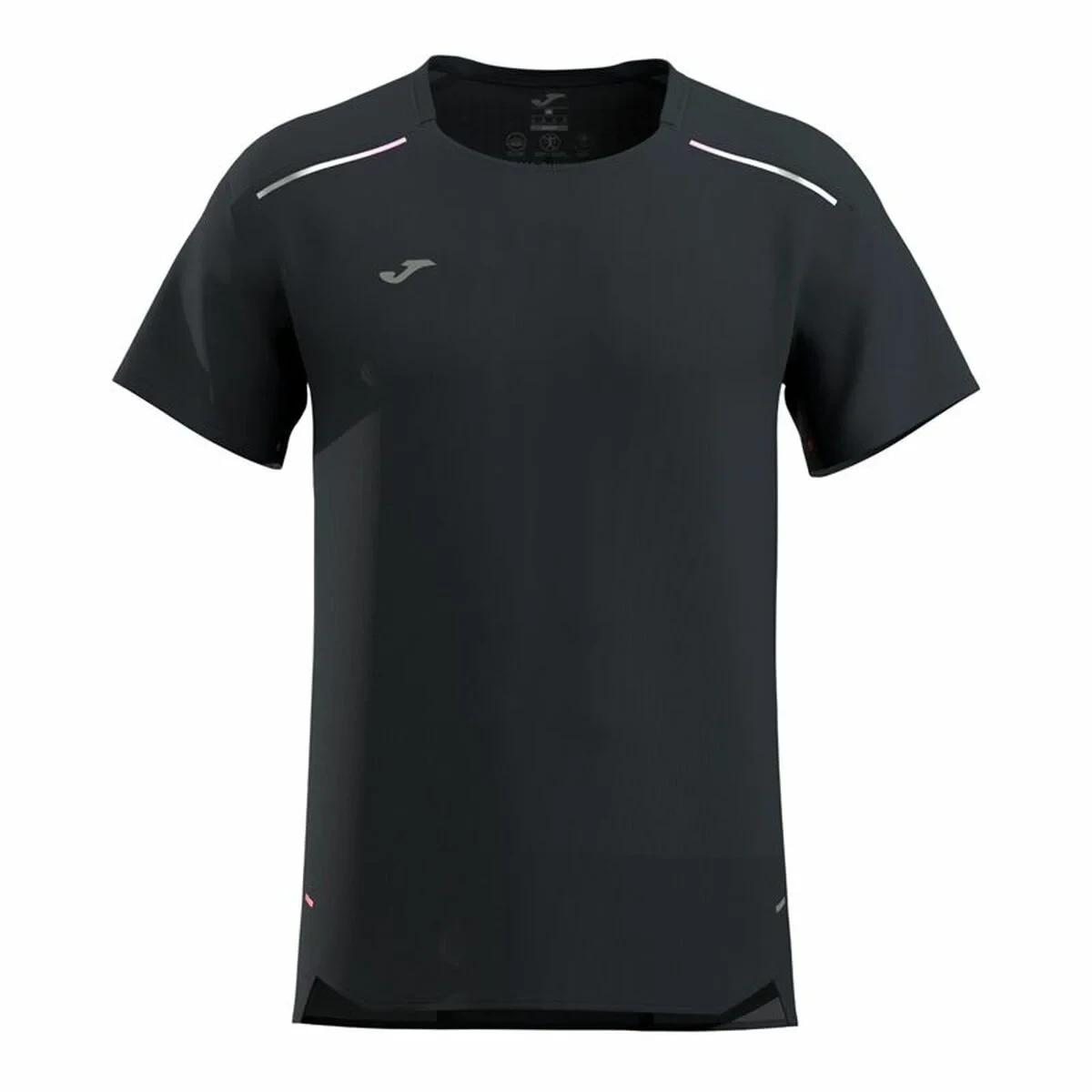 Camiseta de Manga Corta Hombre Joma Sport R-City Negro