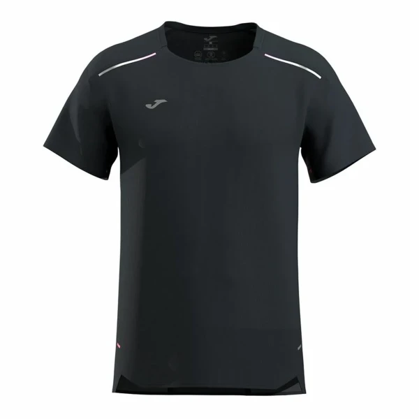 Camiseta de Manga Corta Hombre Joma Sport R-City Negro