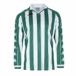 Camiseta de Fútbol de Manga Corta Hombre Kappa Onso Blanco Verde