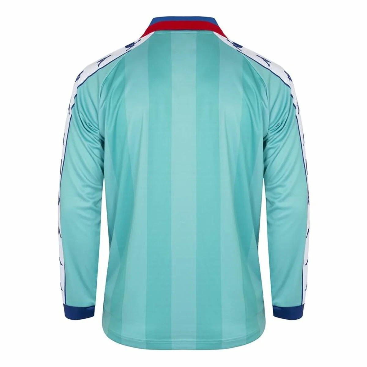 Camiseta de Fútbol de Manga Corta Hombre Kappa Amario Azul Rojo