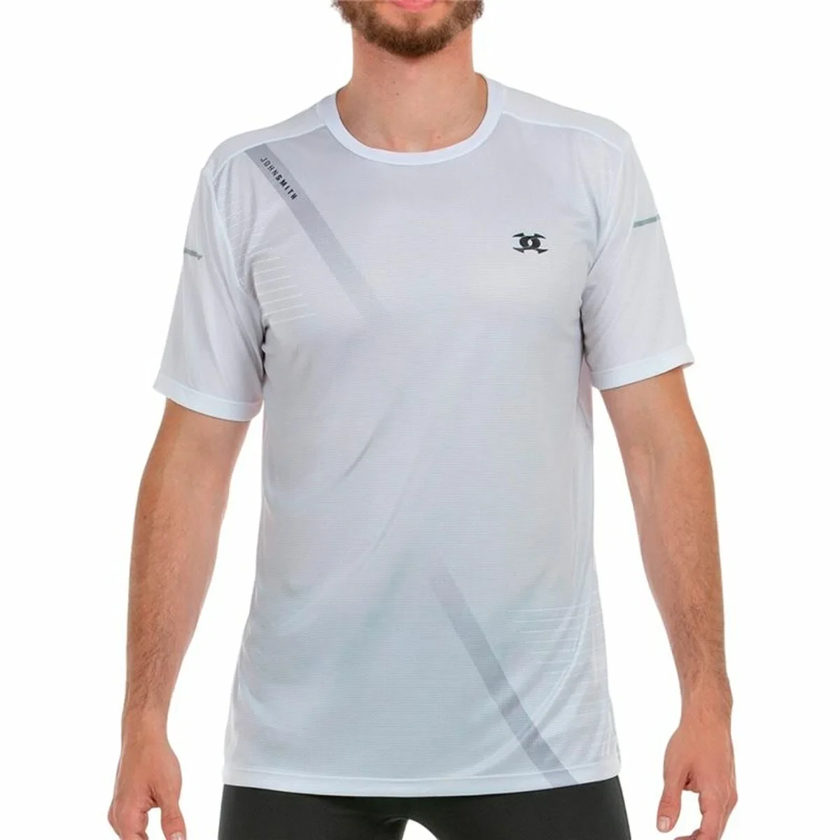 Camiseta de Manga Corta Hombre John Smith Hunor Blanco