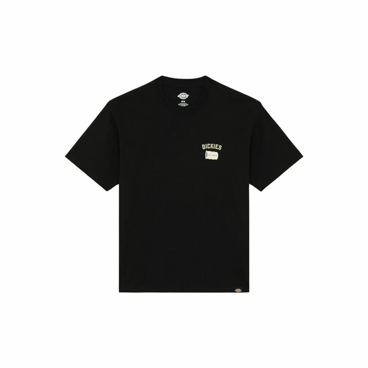 Camiseta de Manga Corta Hombre Dickies Service Crew Ss Tee Negro