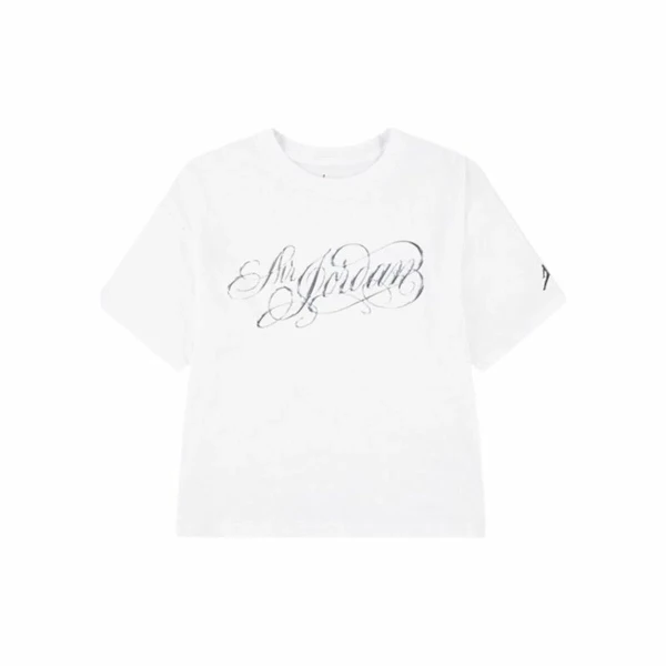 Camiseta de Manga Corta Infantil Jordan Jordan Air Ss Gfx Blanco