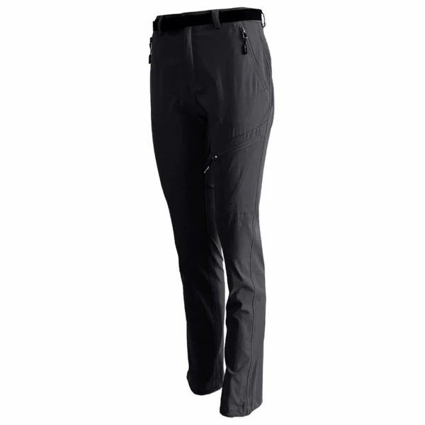Pantalón Largo Deportivo Joluvi Soft4Pant Negro Mujer