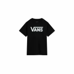 Camiseta de Manga Corta Infantil Vans Vans Classic Negro