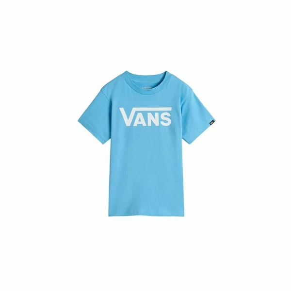 Camiseta de Manga Corta Infantil Vans Classic Heritage Azul