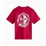 Camiseta de Manga Corta Infantil Vans Mister Sinister Ss Rojo Rojo Carmesí