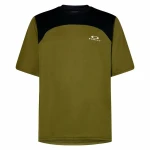 Camiseta de Manga Corta Hombre Oakley Free Ride SS Verde Oliva