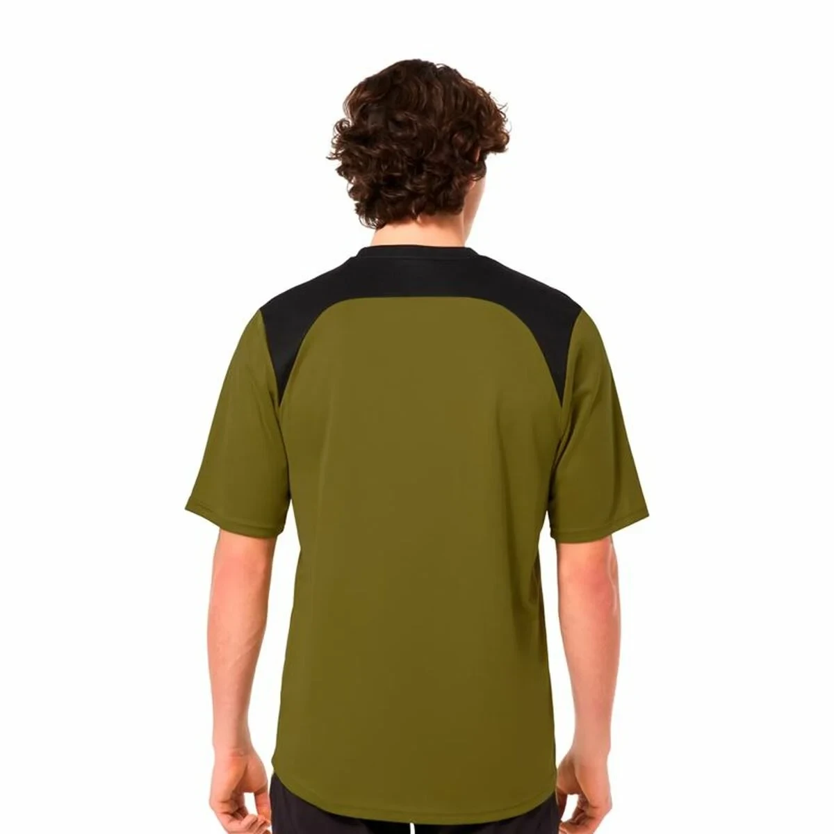 Camiseta de Manga Corta Hombre Oakley Free Ride SS Verde Oliva