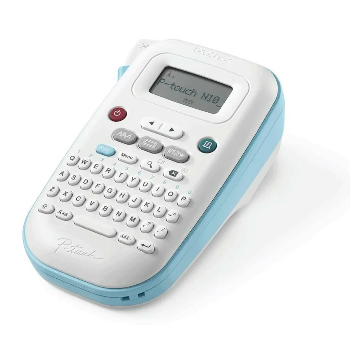 Cargador + Pilas Recargables Brother PT-N10 PORTABLE MODEL Monocromo