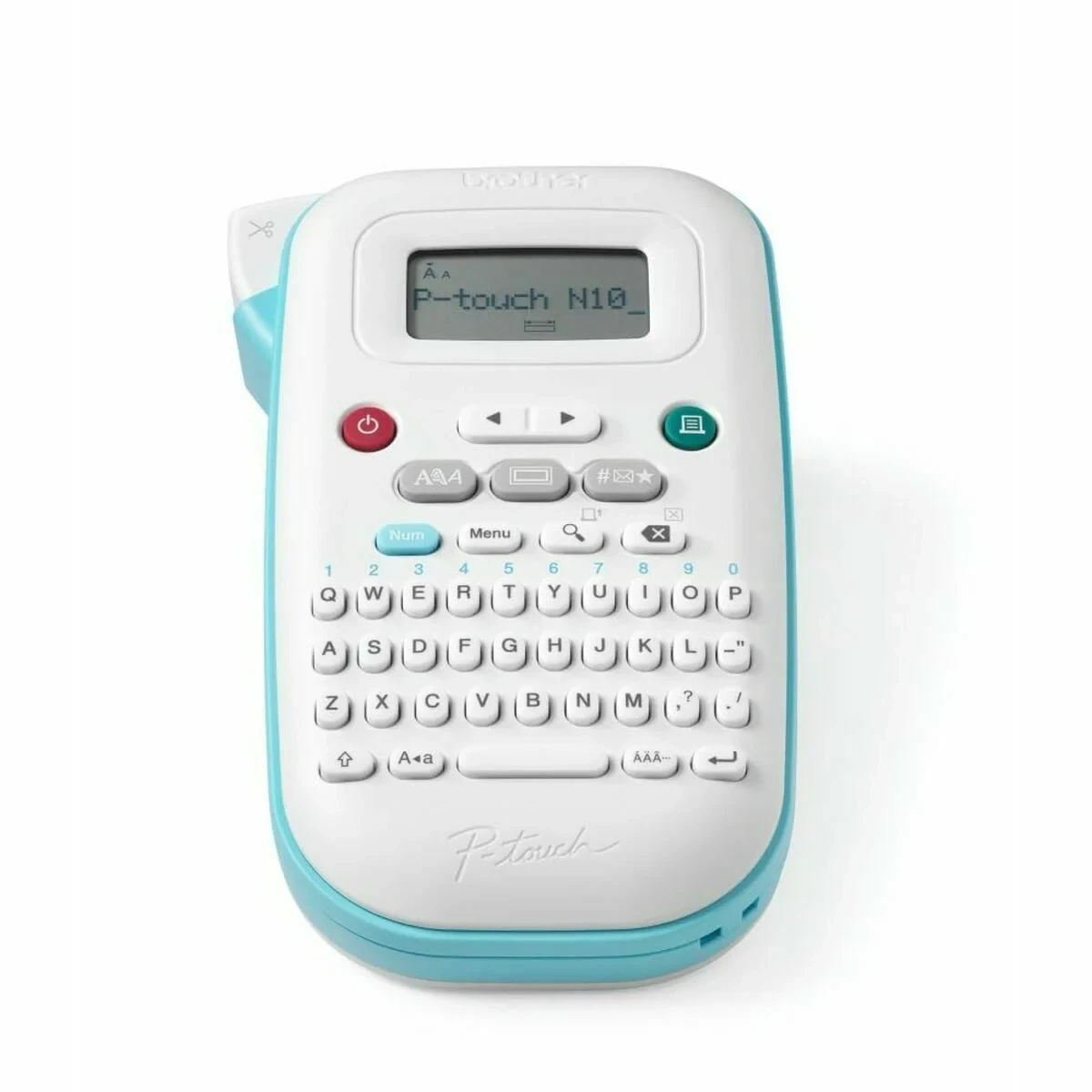 Cargador + Pilas Recargables Brother PT-N10 PORTABLE MODEL Monocromo