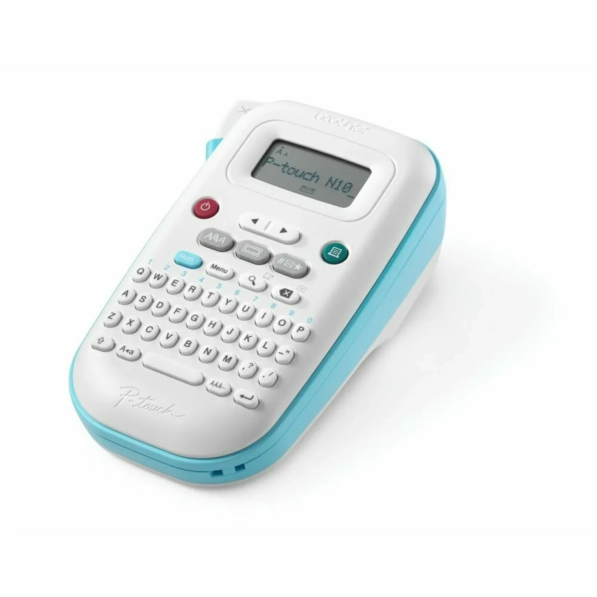 Cargador + Pilas Recargables Brother PT-N10 PORTABLE MODEL Monocromo