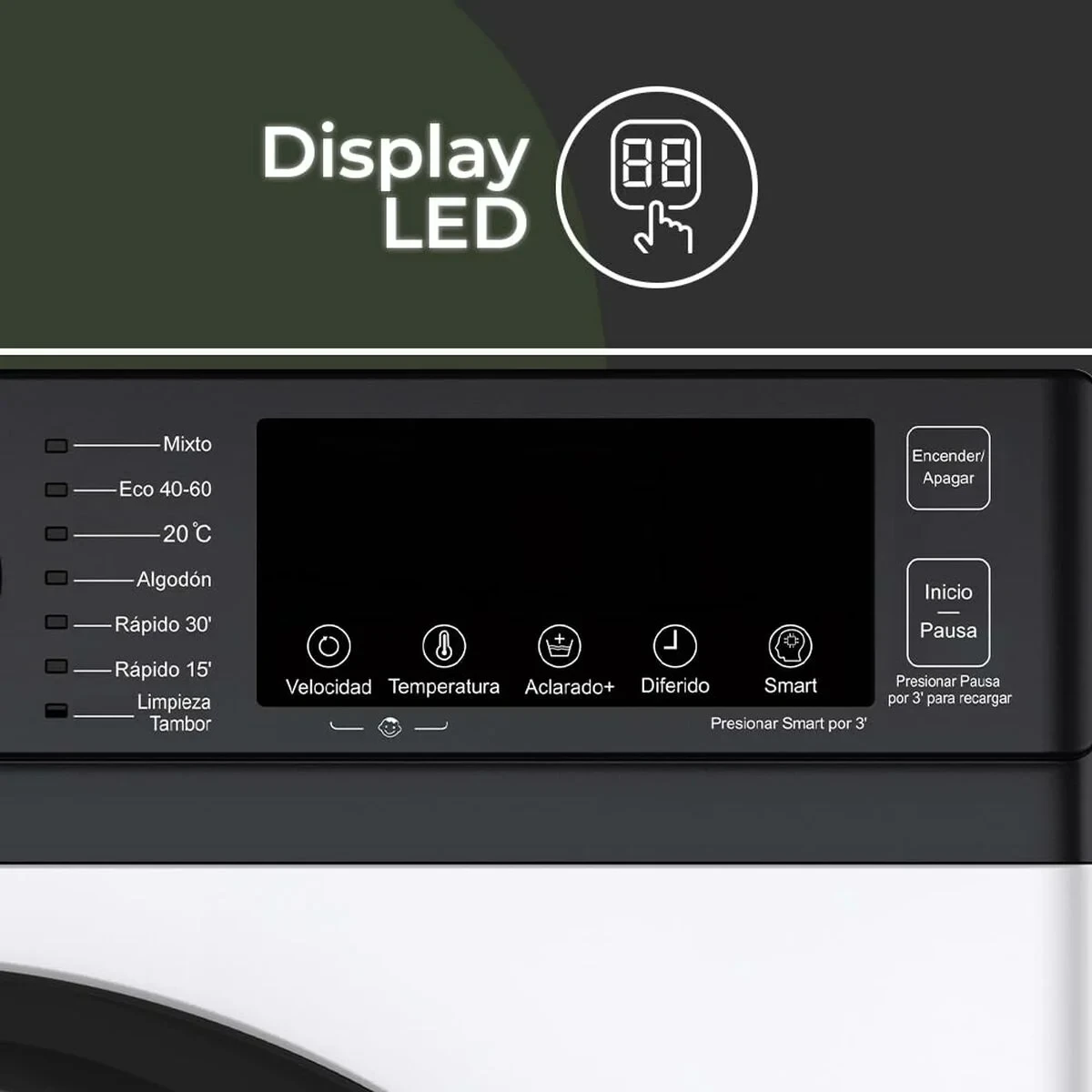 Lavadora Aspes AL10400AIDV