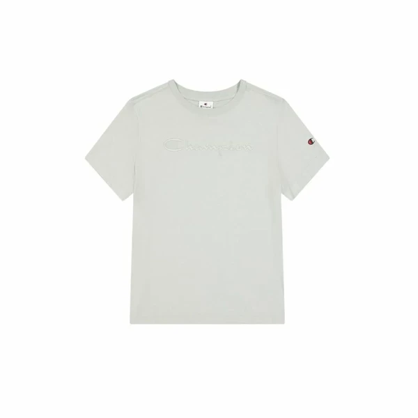 Camiseta de Manga Corta Mujer Champion Champion SS Azul Verde