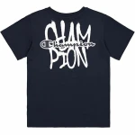 Camiseta de Manga Corta Infantil Champion Champion SS Azul marino