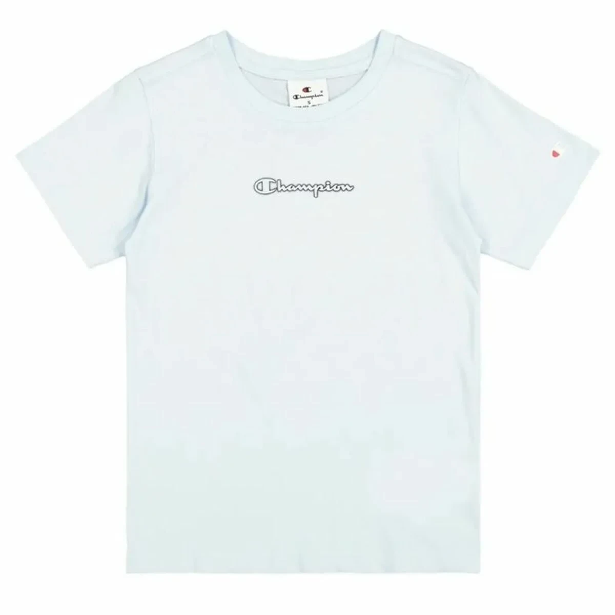 Camiseta de Manga Corta Infantil Champion Azul