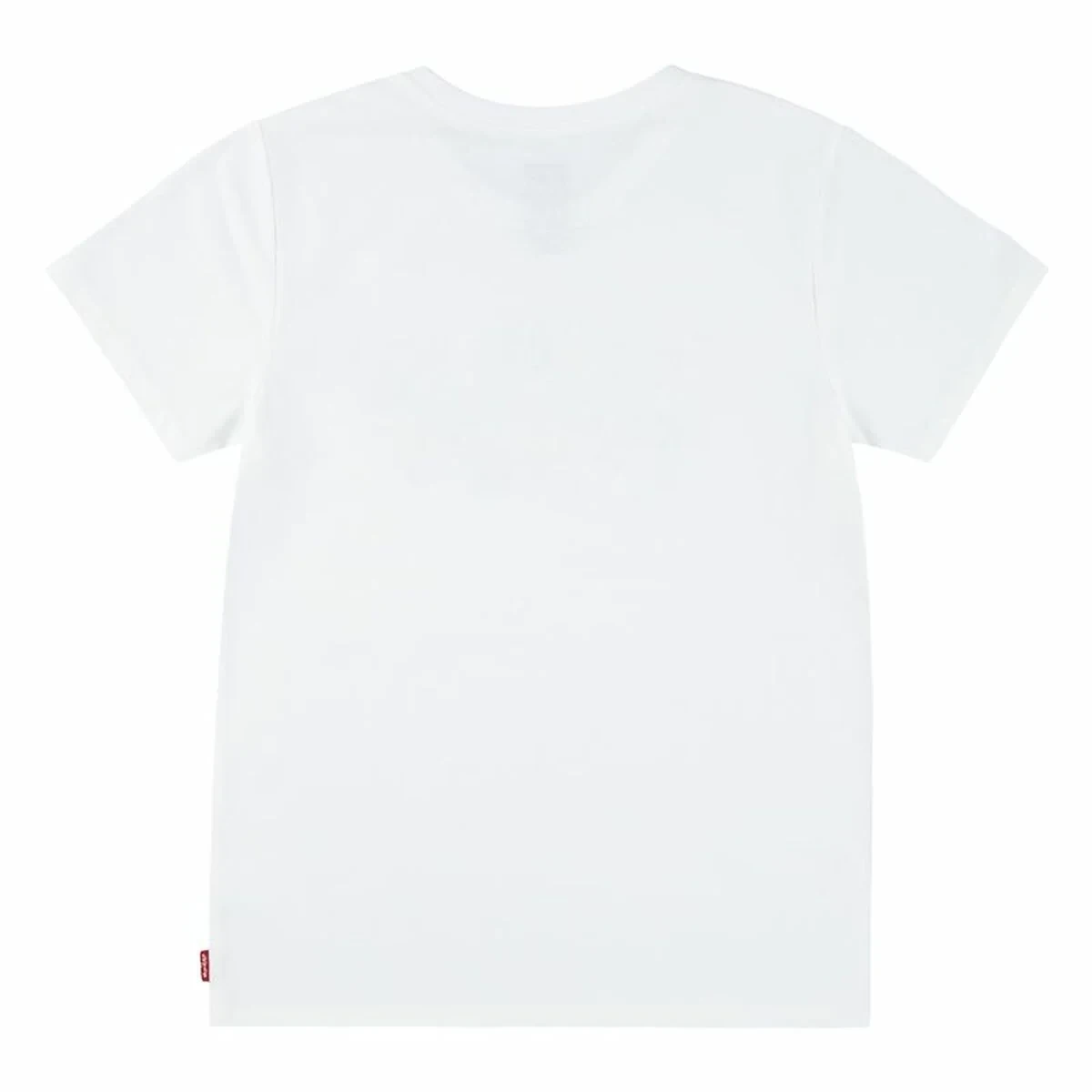 Camiseta de Manga Corta Infantil Levi's Lvg Ss Batwing Fill Blanco