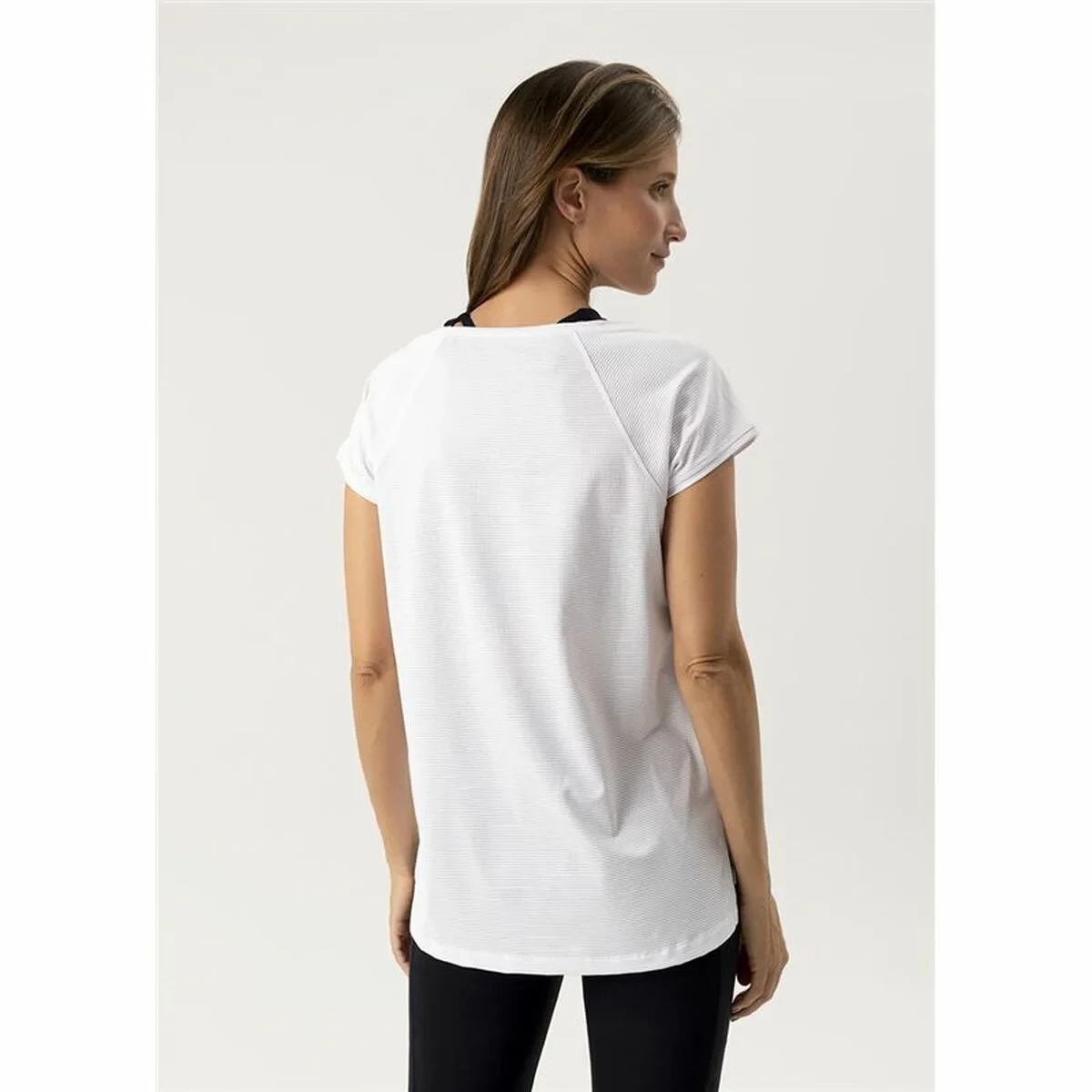Camiseta de Manga Corta Mujer Ditchil Ariana Blanco