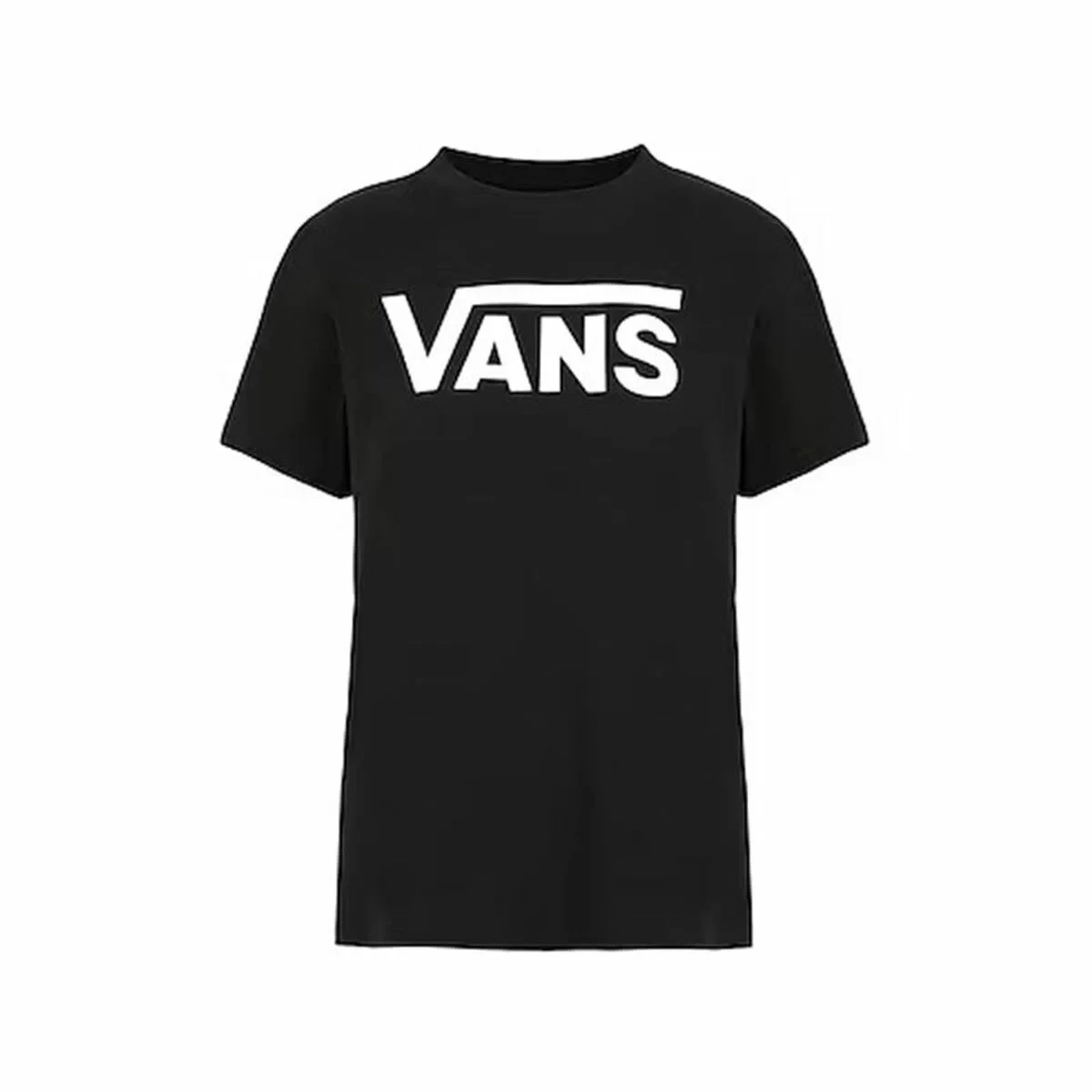 Camiseta de Manga Corta Mujer Vans Flying Negro