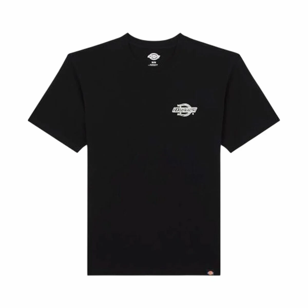 Camiseta de Manga Corta Hombre Dickies Wood Logo Negro