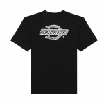 Camiseta de Manga Corta Hombre Dickies Wood Logo Negro