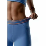 Mallas Deportivas de Mujer Black Limba Eraflex Azul Añil