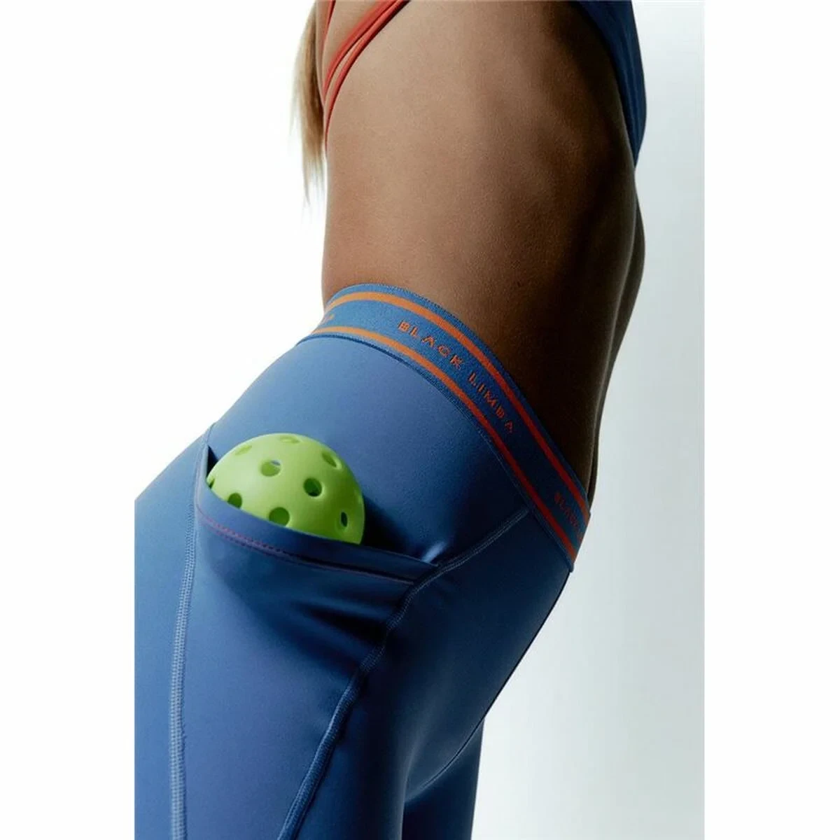 Mallas Deportivas de Mujer Black Limba Eraflex Azul Añil