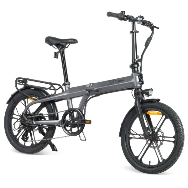 Bicicleta Eléctrica Youin BK1800 PRAGA Gris 250 W 20"