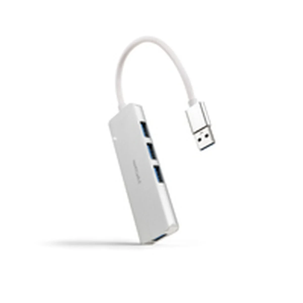 Hub USB NANOCABLE 10.16.4602 Plateado