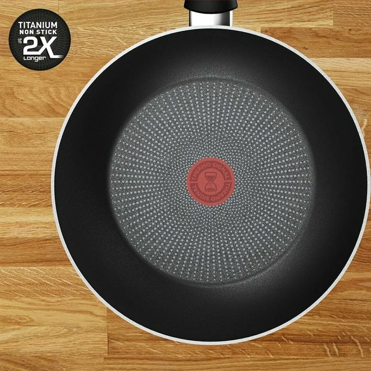 Sartén Tefal FORCE BLACK 28C Negro Aluminio Ø 28 cm