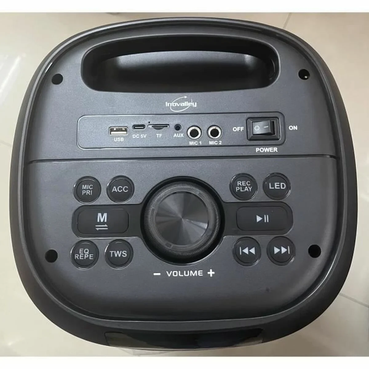 Altavoz Bluetooth Portátil Inovalley RGB Multicolor 800 W