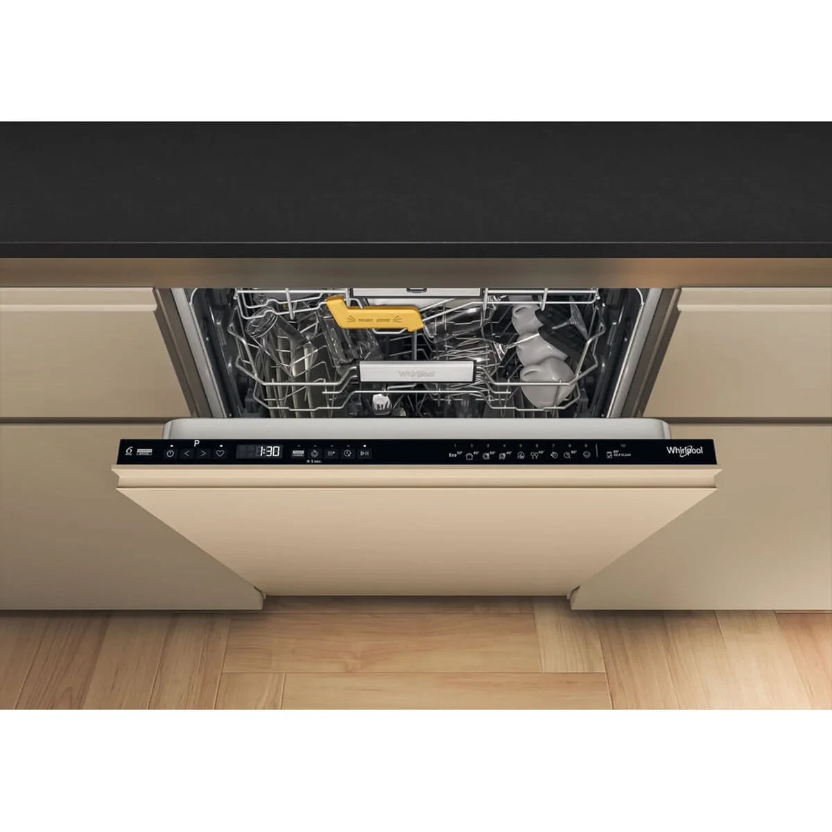 Lavavajillas Whirlpool Corporation W8IHP42LSC Negro 60 cm
