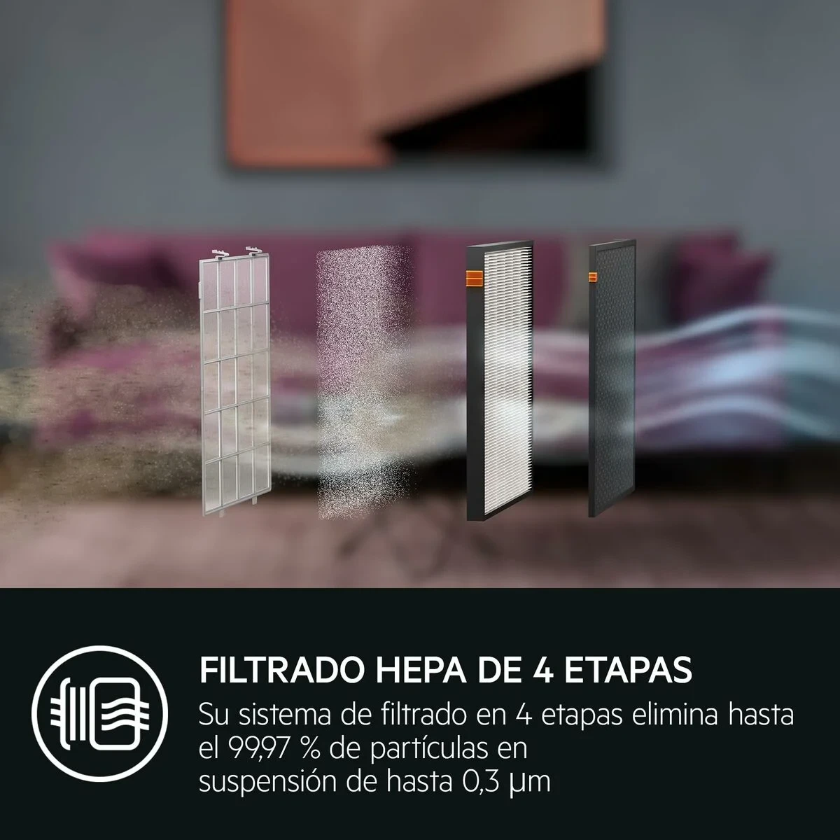 Purificador de Aire AEG APU72571DG