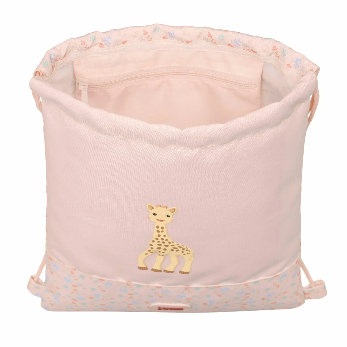 Bolsa Mochila con Cuerdas Sophie la Girafe 26 x 34 x 1 cm