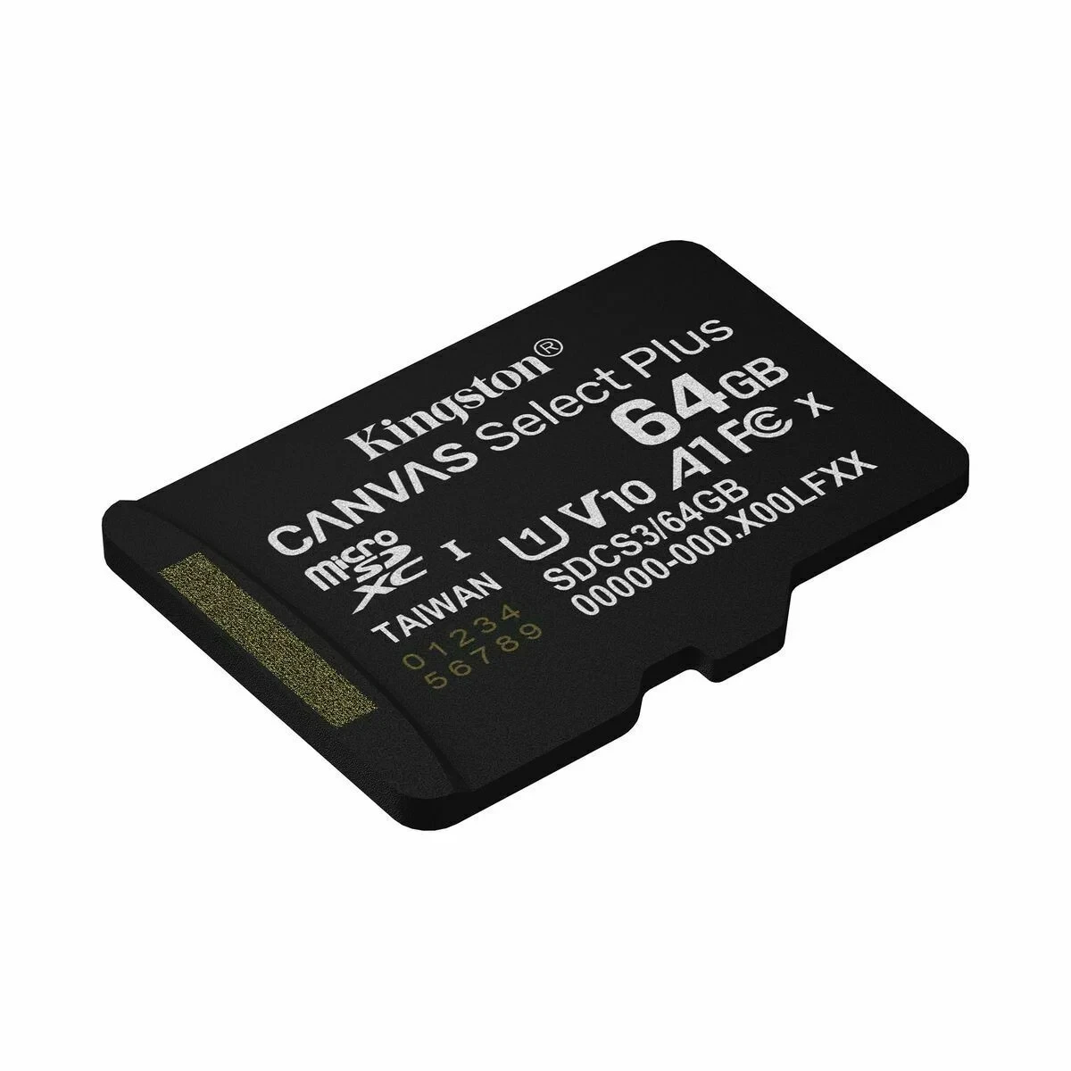 Tarjeta de Memoria Micro SD con Adaptador Kingston SDCS3/64GBSP 64 GB