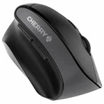 Ratón Cherry 1200 DPI Negro Ergonómico Zurdos Wireless