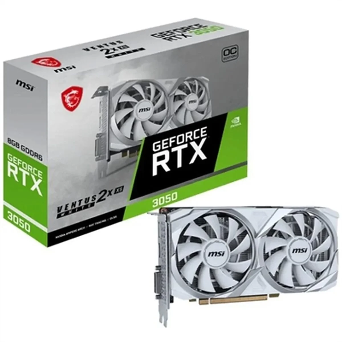 Funda MSI Nvidia GeForce RTX 3050 8 GB GDDR6