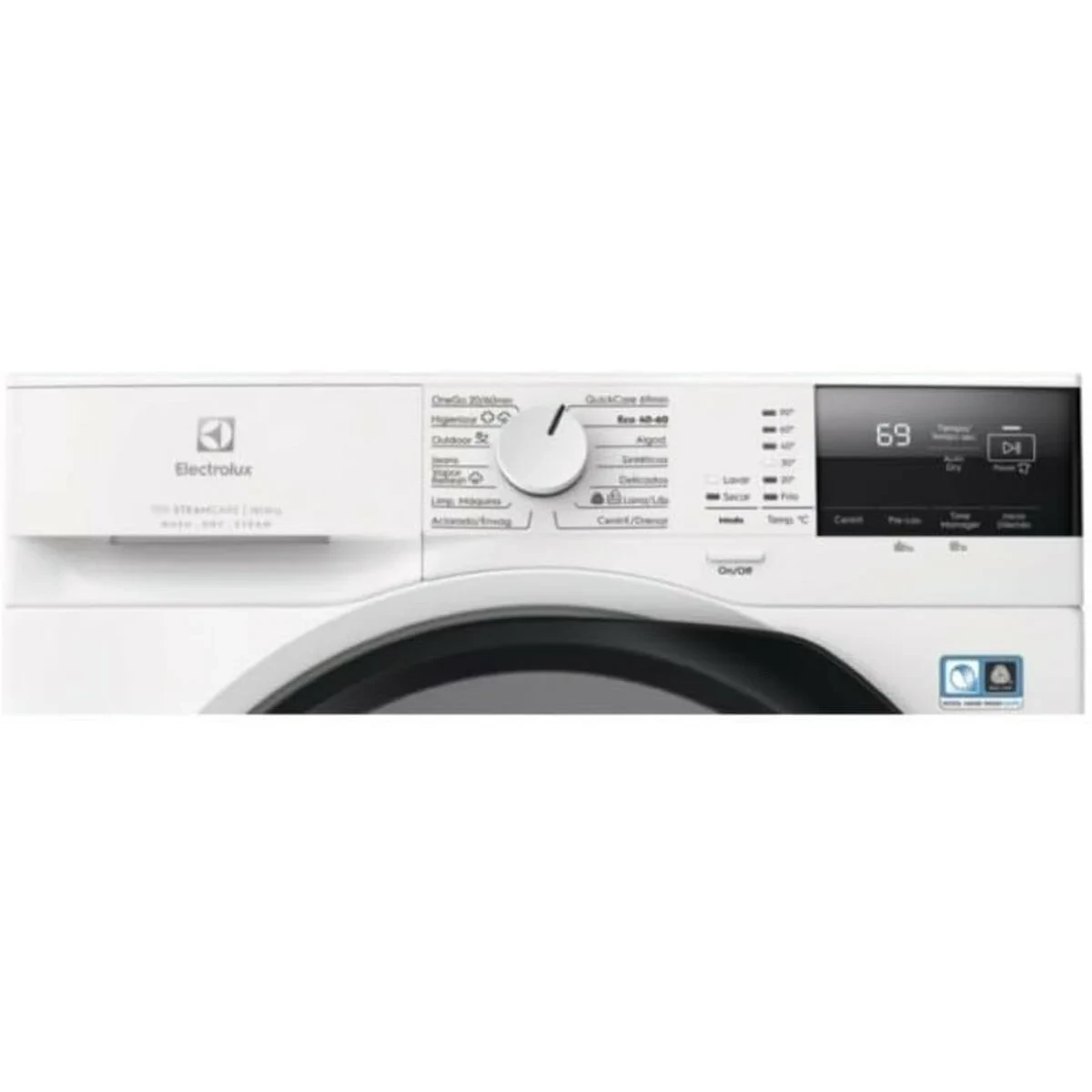 Lavadora Electrolux EWI7216O2B 1600 rpm 10 kg 6 Kg