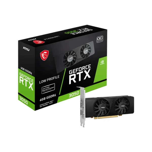 Tarjeta Gráfica MSI Nvidia GeForce RTX 3050 6 GB GDDR6