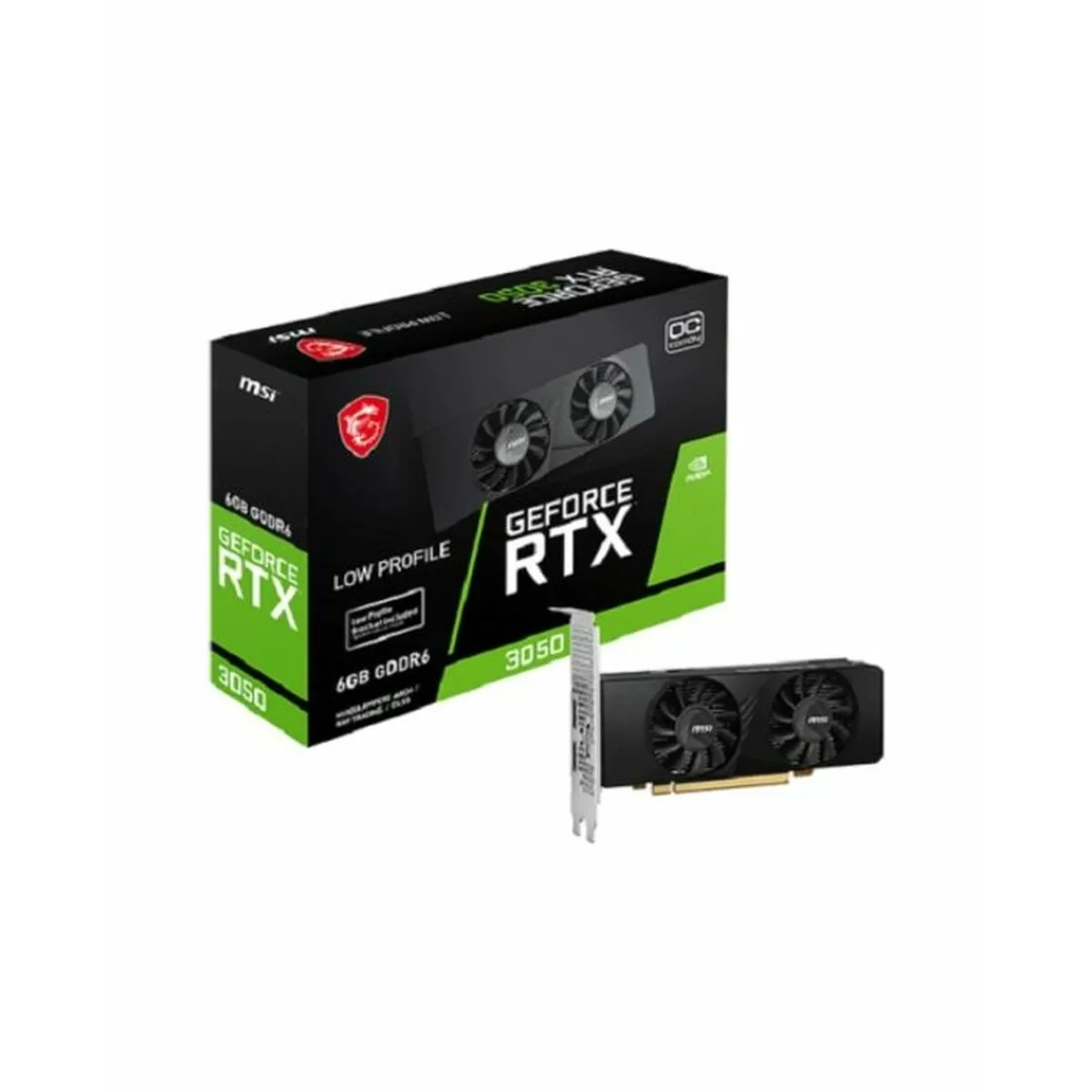Tarjeta Gráfica MSI Nvidia GeForce RTX 3050 6 GB GDDR6