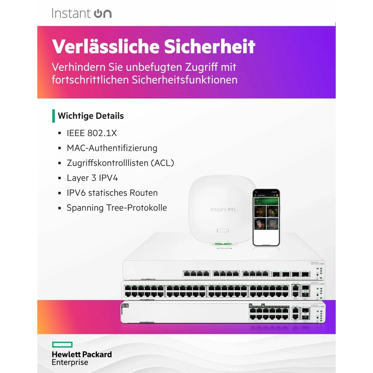 Switch Aruba JL809A 176 Gbit/s