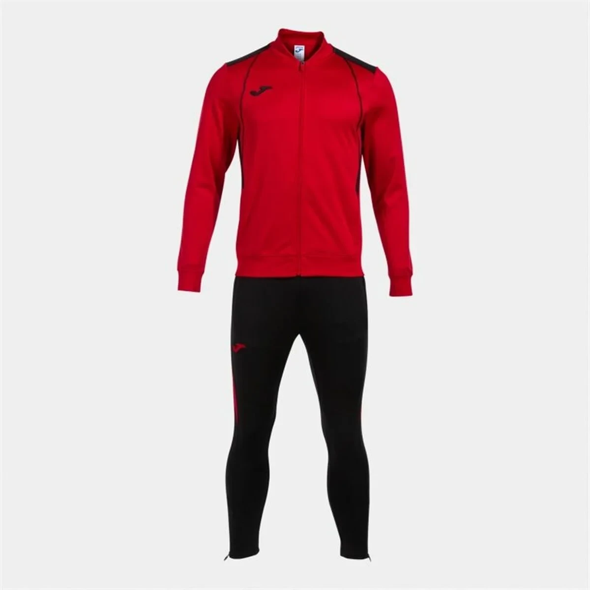 Chándal para Adultos Joma Sport Championship VII Negro Rojo Infantil Hombre