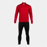 Chándal para Adultos Joma Sport Championship VII Negro Rojo Infantil Hombre