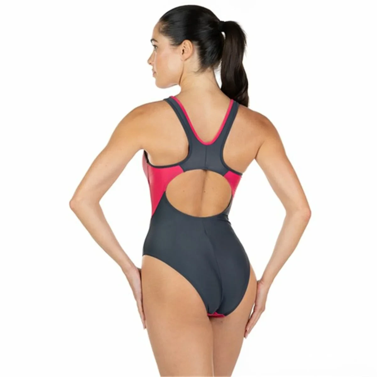 Bañador Mujer Aquarapid Aquarapid Gris