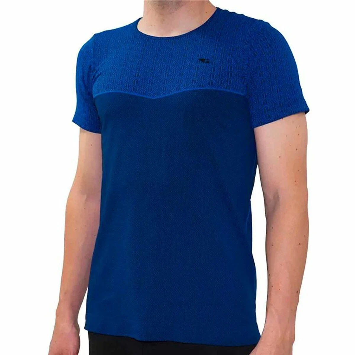 Camiseta de Manga Corta Hombre Hanker Azul