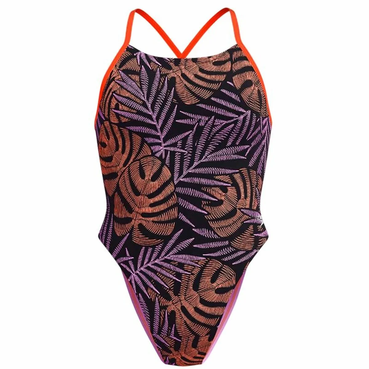 Bañador Mujer Speedo Allover Naranja